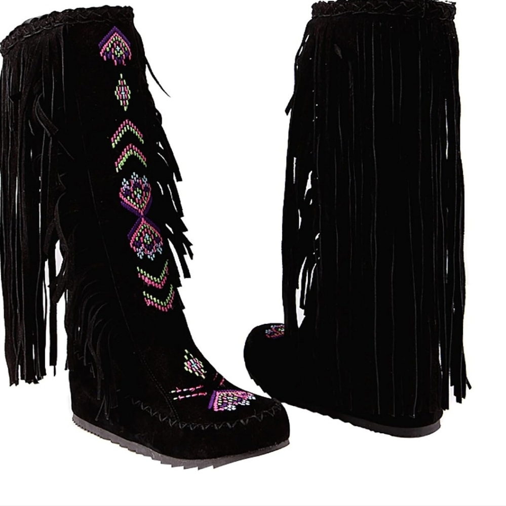 INORNEVER Moccasin boots